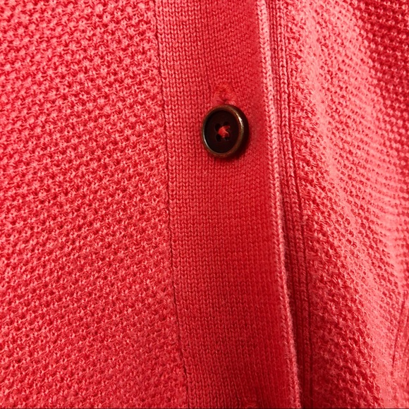 MADEWELL Orange Knitted Button Cardigan XS - Picture 3 of 7